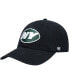 ფოტო #2 პროდუქტის Men's Black New York Jets Clean Up Alternate Adjustable Hat
