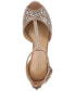 Фото #4 товара Women's Chacey Embellished T-Strap Platform Pumps