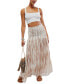 ფოტო #4 პროდუქტის Women's Ravenna Printed Convertible Maxi Skirt