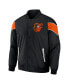 Фото #3 товара Men's Darius Rucker Collection by Black Baltimore Orioles Baseball Raglan Full-Snap Jacket