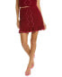 Фото #1 товара Amanda Uprichard Tianna Wool-Blend Skirt Women's Red M