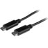 Фото #8 товара StarTech.com USB-C Cable - M/M - 1 m (3 ft.) - USB 2.0 - USB-IF Certified - 1 m - USB C - USB C - USB 2.0 - Male/Male - Black