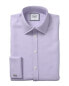 Фото #2 товара Charles Tyrwhitt Non-Iron Micro Diamond Slim Fit Shirt Men's