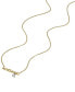 Фото #3 товара Two-Tone Sadie Name Stainless Steel Chain Necklace