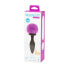 Фото #9 товара Anal Plug with Vibration and Double Base Purple Large