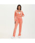 ფოტო #2 პროდუქტის Classic Cotton Velour Track Pants