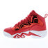 Фото #79 товара Fila MB Night Walk 1BM01747-611 Mens Red Leather Athletic Basketball Shoes