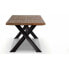 Фото #2 товара Обеденный стол DKD Home Decor Металл Железо Переработанная древесина 200 x 100 x 78 cm