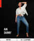 Фото #6 товара Women's Ava Mid-Rise Ripped Skinny Jeans