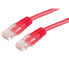 ROLINE UTP Patch Cord Cat.5e - red 5m - 5 m - Cat5e - U/UTP (UTP) - RJ-45 - RJ-45