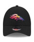 Фото #4 товара Men's Black Denver Broncos 2023 NFL Crucial Catch 9FORTY Adjustable Hat