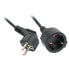 Фото #3 товара Lindy 30244 - 3 m - 2 AC outlet(s) - Indoor - C13 coupler - Black - Input fuse