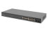 Фото #1 товара DIGITUS 16 Port Gigabit PoE Switch - 19 Inch - Unmanaged - 2 SFP Uplink - Unmanaged - Gigabit Ethernet (10/100/1000) - Full duplex - Rack mounting - 1U