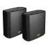 Фото #1 товара ASUS ZenWiFi AX (XT9) AX7800 1er Pack Schwarz - Black - Internal - Mesh system - Power - 264.77 m² - Tri-band (2.4 GHz / 5 GHz / 5 GHz)