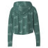 Фото #7 товара Puma Amplified Lightweight Pullover Hoodie Womens Green Casual Athletic Outerwea