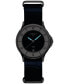 Фото #4 товара Women's Swiss DS-6 Blue Leather Strap Watch 35mm