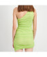 ფოტო #2 პროდუქტის Women's Samara Ruched Mesh Dress