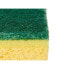 Фото #4 товара Набор мочалок Жёлтый Зеленый Целлюлоза Абразивное волокно 10,5 X 6,7 X 2,5 cm