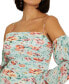 Фото #3 товара Платье мини Guess "Tiffany" с открытыми плечами для женщин