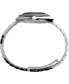 ფოტო #2 პროდუქტის Men's Q GMT Stainless Steel Bracelet Watch 38mm