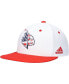 ფოტო #1 პროდუქტის Men's White Louisville Cardinals On-Field Baseball Fitted Hat
