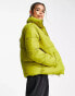 Фото #1 товара New Look boxy puffer jacket in chartreuse