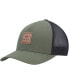 ფოტო #2 პროდუქტის Men's Olive, Black VA All The Way Trucker Snapback Hat