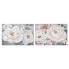 Фото #1 товара Картина Home ESPRIT розами романтик 120 x 3,7 x 80 cm (2 штук)