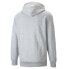 Серый мужской худи PUMA Team Pullover Hoodie S - фото #2