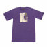 Фото #1 товара Спортивная футболка с коротким рукавом, мужская Kappa Sportswear Logo Фиолетовый