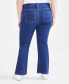 Фото #2 товара Plus Size Mid Rise Curvy Bootcut Jeans, Created for Macy's