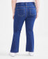 Plus Size Mid Rise Curvy Bootcut Jeans, Created for Macy's