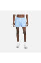 Фото #3 товара Dri-Fit Heritage Knit Short 4 In Running erkek mavi koşu Şort dm4739