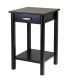 Фото #1 товара Liso End Table/Printer Table with Drawer and Shelf
