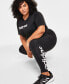 ფოტო #6 პროდუქტის Women's Linear-Logo Full Length Leggings, XS-4X