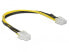 Фото #2 товара Delock 85535 - 0.3 m - PCI-E (6-pin) - PCI-E (8-pin) - Male - Female - Straight