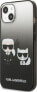 Karl Lagerfeld Karl Lagerfeld KLHCP13STGKCK iPhone 13 mini 5,4" hardcase czarny/black Gradient Ikonik Karl & Choupette