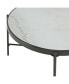 Фото #4 товара Carlo Round Coffee Table with Marble Top