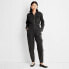 Women's Long Sleeve Denim Jumpsuit - Universal Thread Washed Black 4