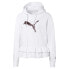 Фото #3 товара Puma Tyakasha X Pullover Hoodie Womens White Casual Outerwear 595556-02