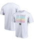 Фото #1 товара Men's White Las Vegas Raiders City Pride T-shirt