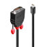 Фото #3 товара Lindy 3m Mini DisplayPort to DVI Adapter Cable - 3 m - Mini DisplayPort - DVI-D - Male - Male - 1920 x 1200 pixels