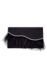 Фото #3 товара Women's Feather Flap Clutch