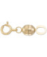 Фото #1 товара Macy's spring Ring Magnetic Clasp Converter in 14k Gold