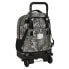 SAFTA Compact With Trolley Wheels Jurassic World Warning Backpack