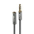 Фото #7 товара Lindy 1M 3.5MM AUDIO CABLE - CROMO LINE - 3.5mm - Male - 3.5mm - Female - 1 m - Anthracite