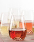 Фото #4 товара Tuscany Stemless Wine Glasses 6 Piece Value Set