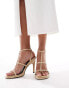 ASOS DESIGN Narate gladiator high heeled sandals in buttermilk Buttermilch, 37 - фото #1