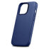 Фото #7 товара Pokrowiec etui z naturalnej skóry do iPhone 14 Pro MagSafe Case Leather niebieski