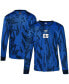 Men's Blue El Salvador National Team 2023 Home Replica Long Sleeve Jersey